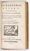 BEAUREGARD N[icolas] - Le Maréchal expert, Contenant un Traité du naturel & des marques des beaux & bons Chevaux, avec la maniere de connoître & guérir leurs maladies [...]. Avec douze Figures. Partie 1-2.